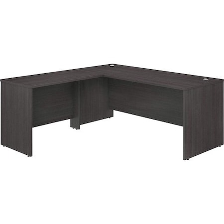 Bush Business Furniture Desk, w/Return, 72inx72inx30in, Storm BSHSTC049SG